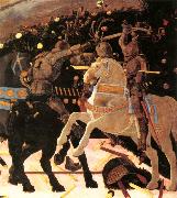 Niccol da Tolentino Leads the Florentine Troops (detail) ou